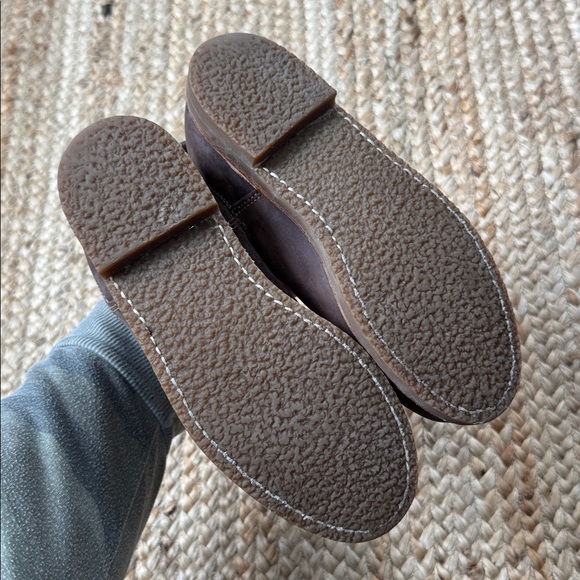 Penelope Chilvers 36 (5)Safari Boot Bootie Slip On Chelsea Lined Brown Navy Blue - Picture 10 of 11